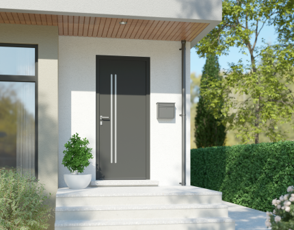 Clarity Porte d'entrée vitrée BBF-PVC select