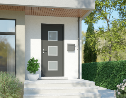 HarmonyAir Porte d'entrée vitrée BBF-PVC select